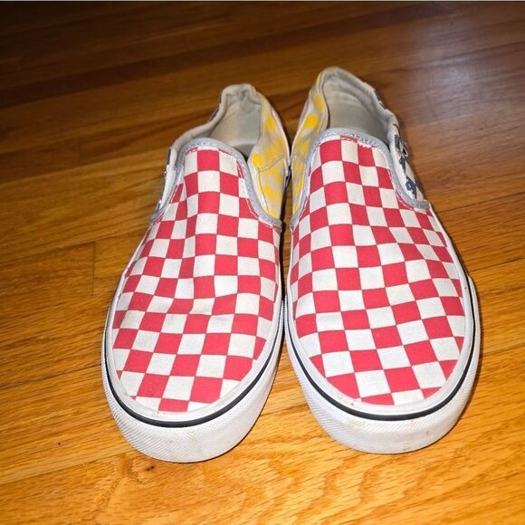 Vans Checkerboard Slip On Sneakers Womans Size 8.5 - Picture 2 of 7